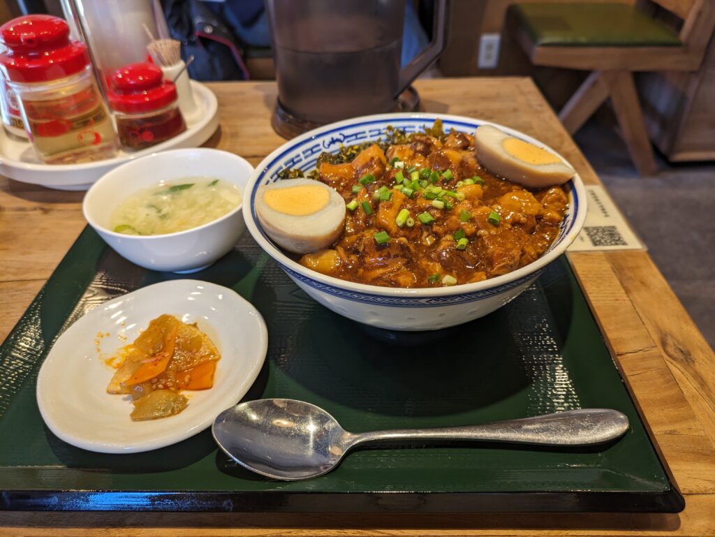 ルーロー飯定食